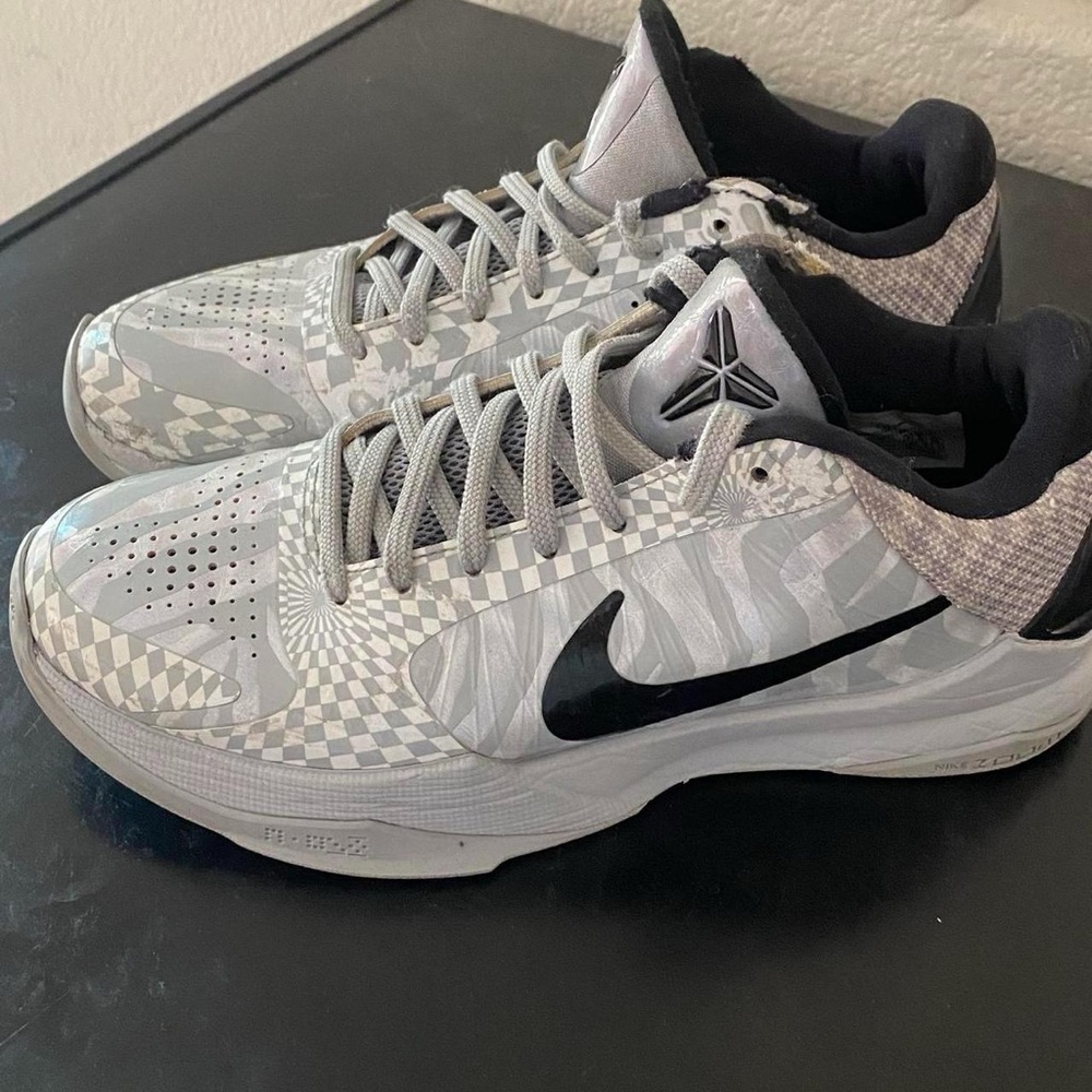 Nike Kobe Basketball Shoes - Black and Gray
